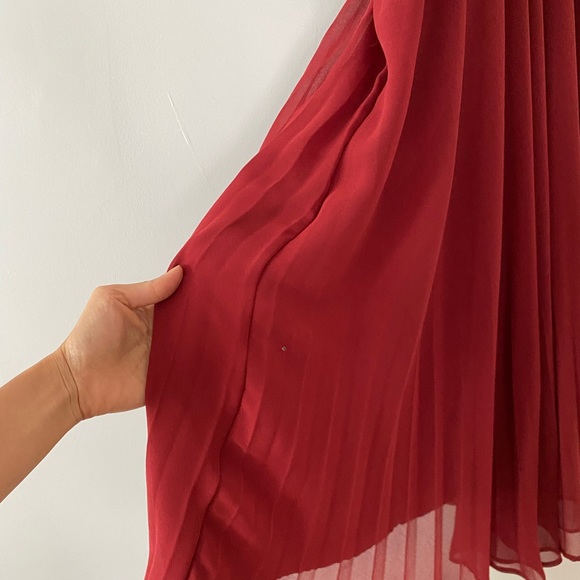 COPY - Asos pleated cami midi dress sz 4 NWOT - Picture 5 of 5